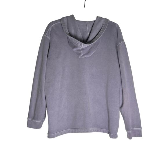 Eddie Bauer Hoodie Full Zip Jacket Women's Mediuim Purple Long Sleeve Pockets - Picture 2 of 3